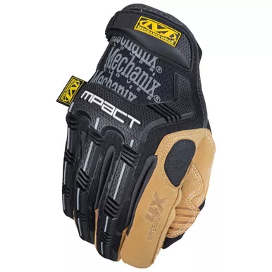 Mechanix Wear MP4X-75 Material4X M-Pact Tactical Impact Resistant Gloves, Black