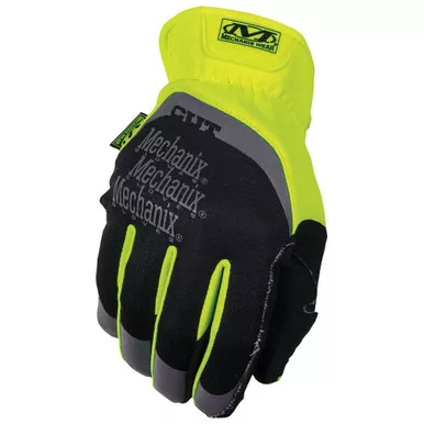 Mechanix Wear SFF-C91 FastFit D5 High Visibility Work Gloves, Fluorescent Yellow