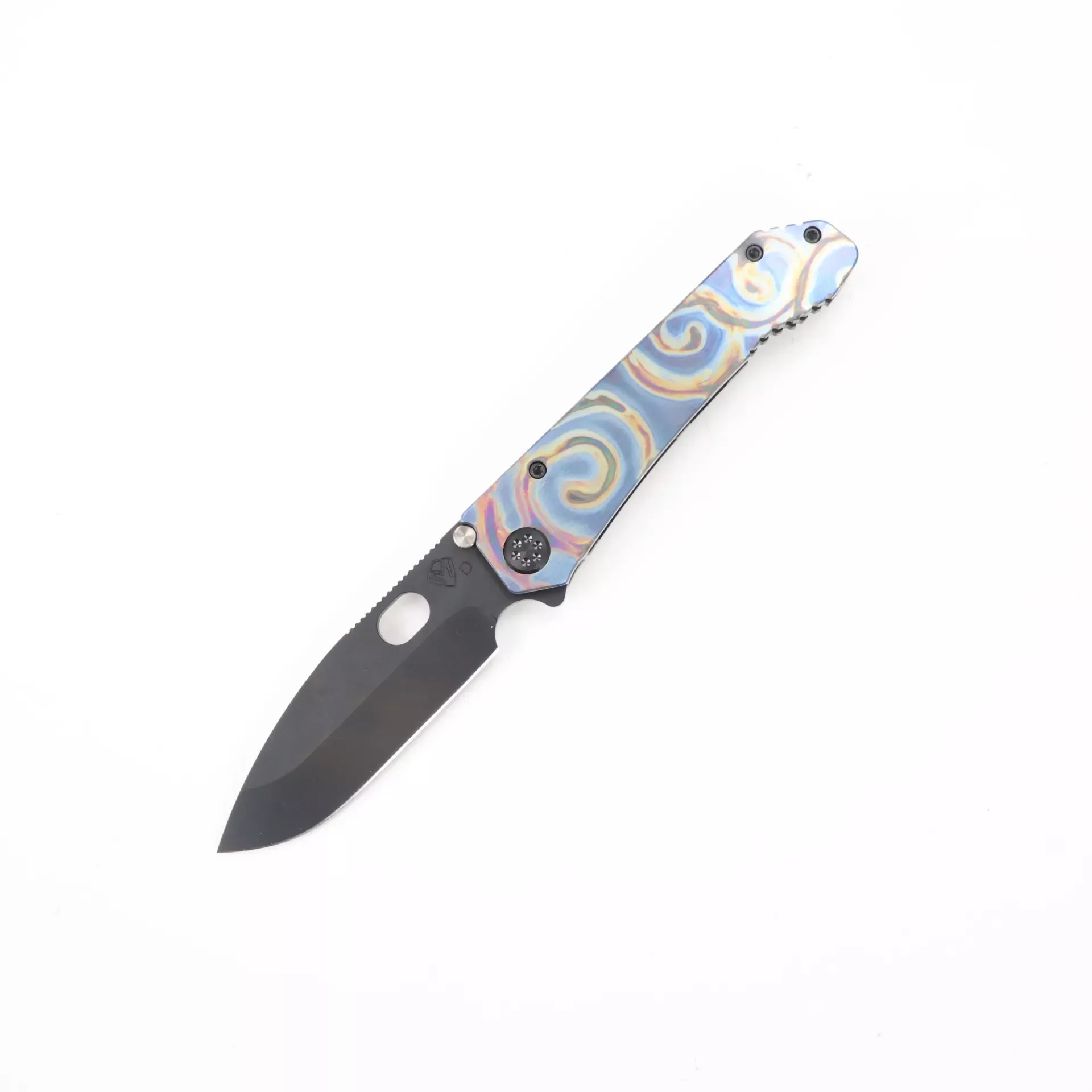 Medford Knives 187 DP D2 PVD Flamed Wave