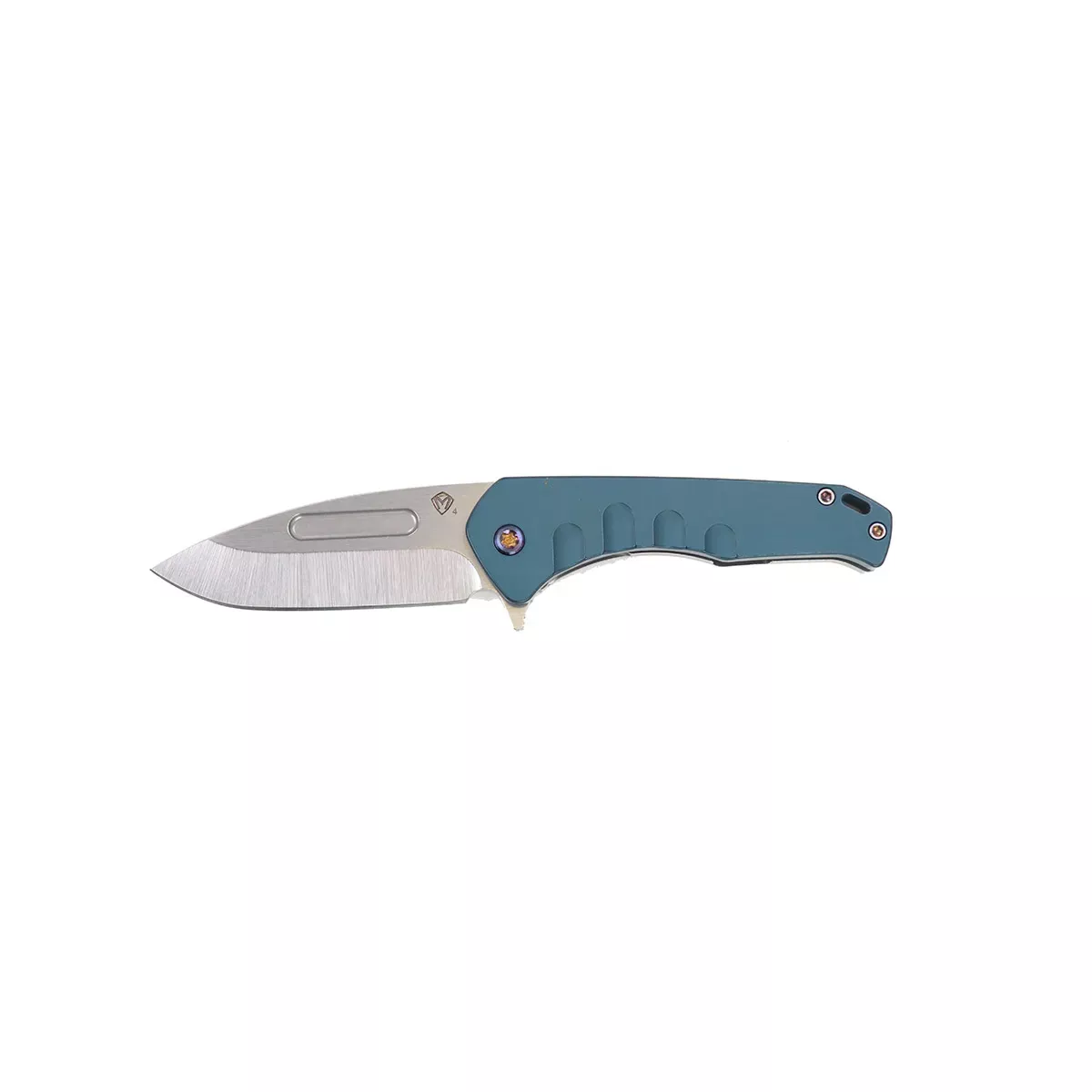 Medford Knives Praetorian Swift FL Flipper Tumbled Blue Flame