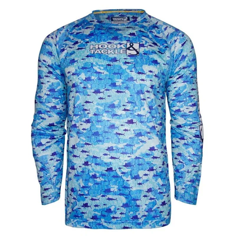 Men’s Billfish Texture UV Fishing Shirt