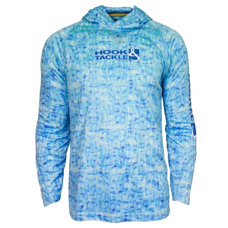 Men’s Fish Shadows UV Fishing Hoodie