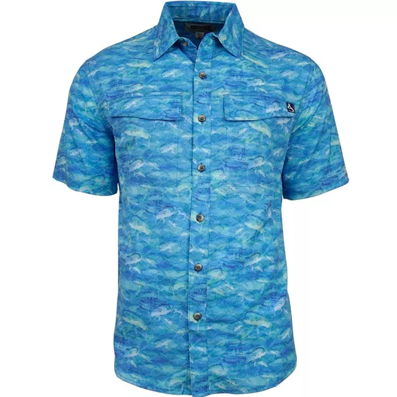 Men’s Mahi Rush UV Vented Fishing Shirt