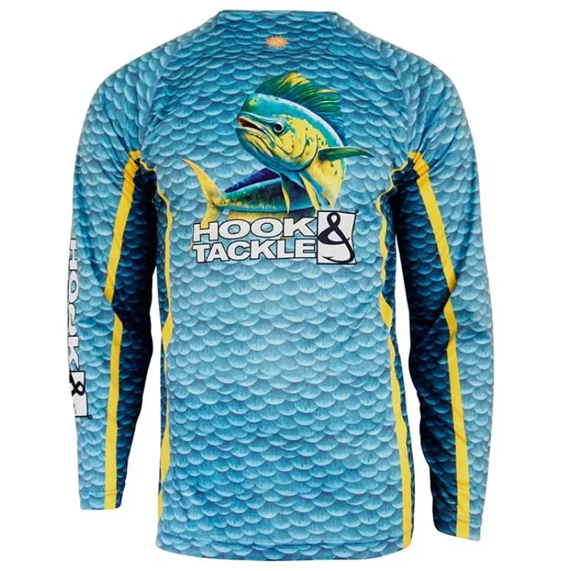 Men’s Mahi Scales L/S UV Fishing Shirt