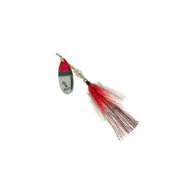 Mepps Bronze Slammer 1/2oz Silver Bleeding Shiner