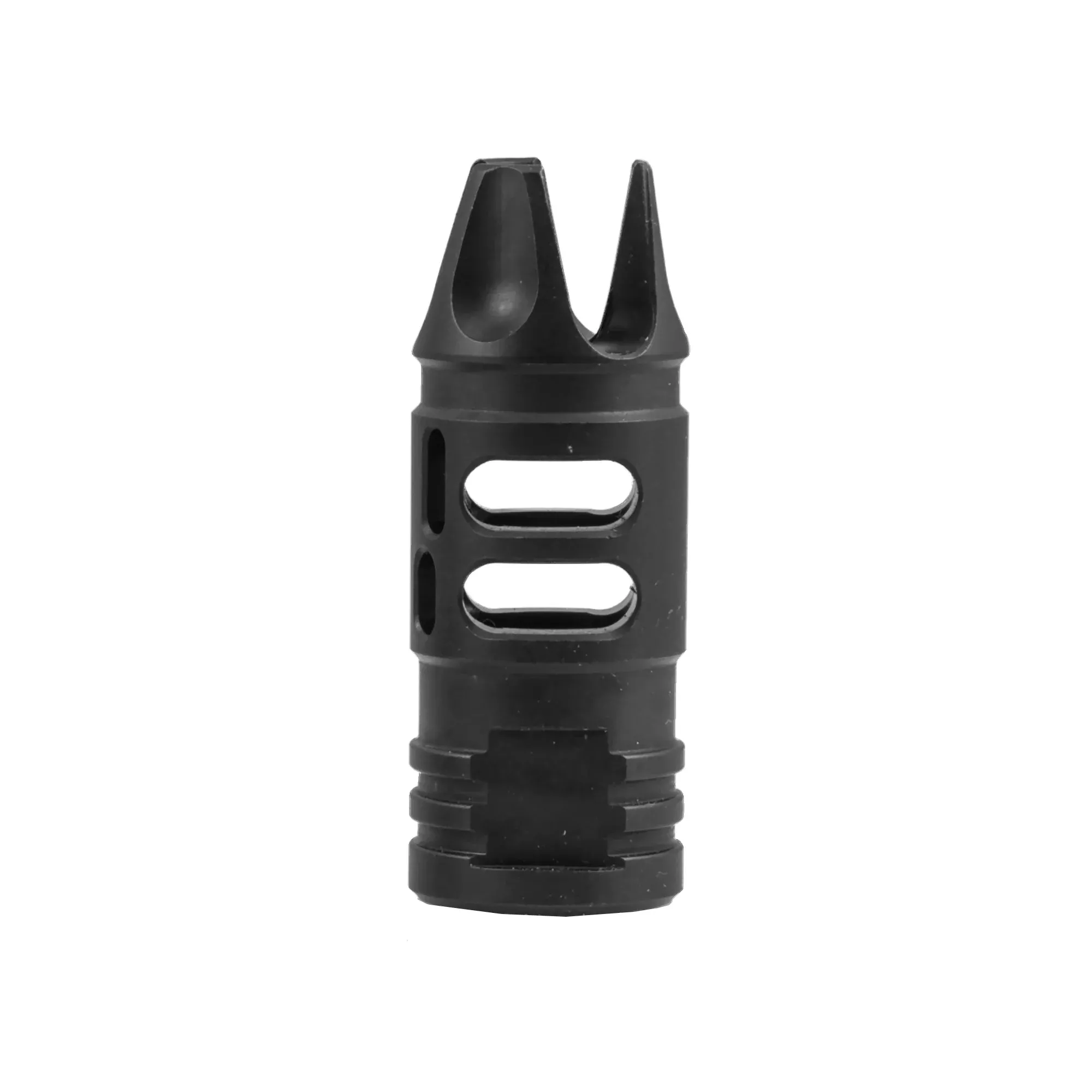 Mft E-volv Ar15 Muzzle Device 3 Prong Ported