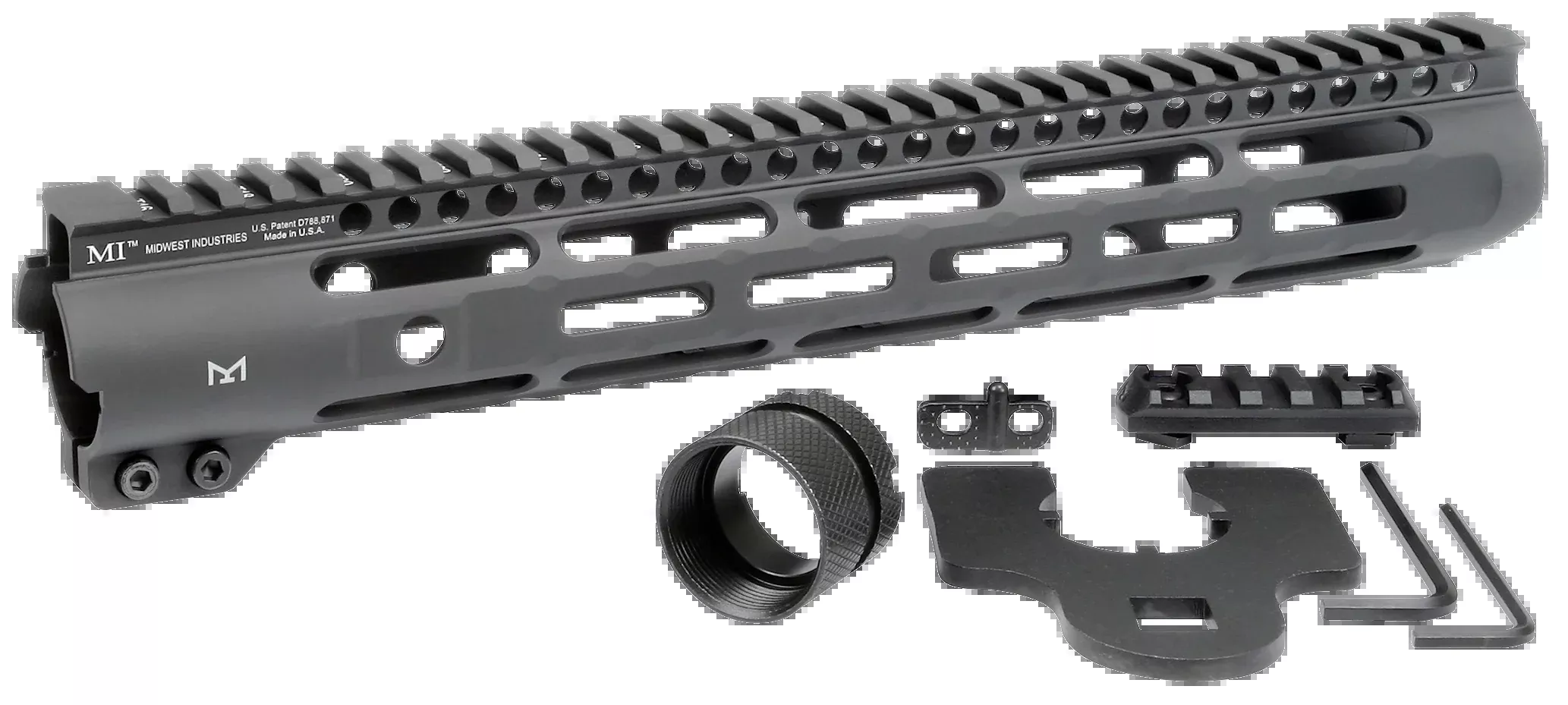 Mi Handguard Slh 12.625" - M-lok Fits Ar-15