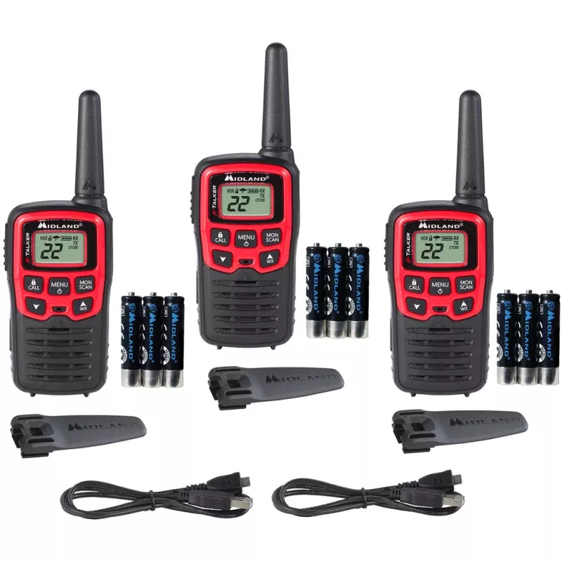 Midland X-Talker T31VP Two-Way Radio 3 pk.