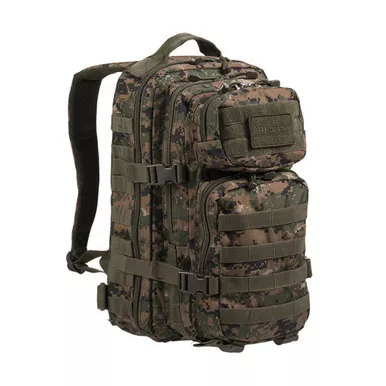 MIL-TEC Digital Woodland Camo 20L Assault Backpack (14002071)