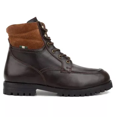 MILWAUKEE Boots Men's Burnham Waterproof Moc Toe Coffee Boots (20520-203)