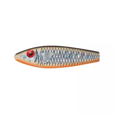MIRROLURE S3 Catch 2000 3.5in Black/Orange/Silver Suspending Twitchbait (S20MR-BNSBO)