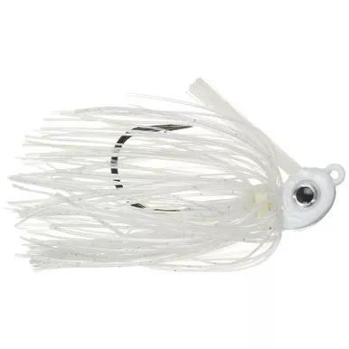 Missile Jigs Mini Swim Jig Pearl White 3/16