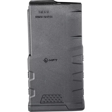 Mission First Tactical 20EXD762x51 EXD Polymer Magazine 7.62x51, Black, 20 Round