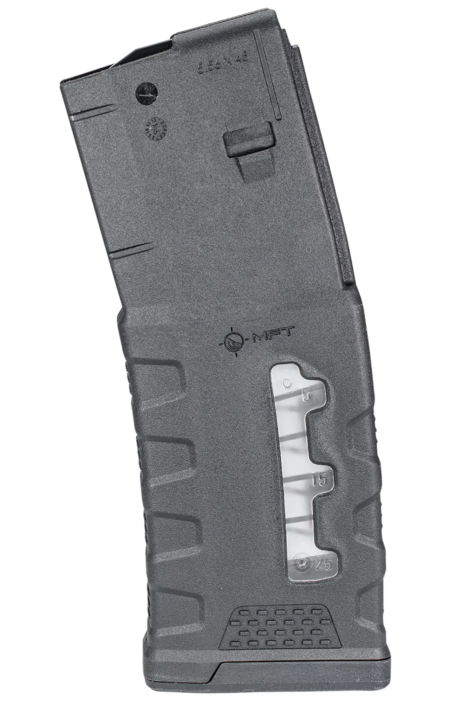 Mission First TacticalExtreme DutyBlack Detachable with Capacity Window 30rd 223 Rem, 5.56x45mm NATO for AR-15, M4