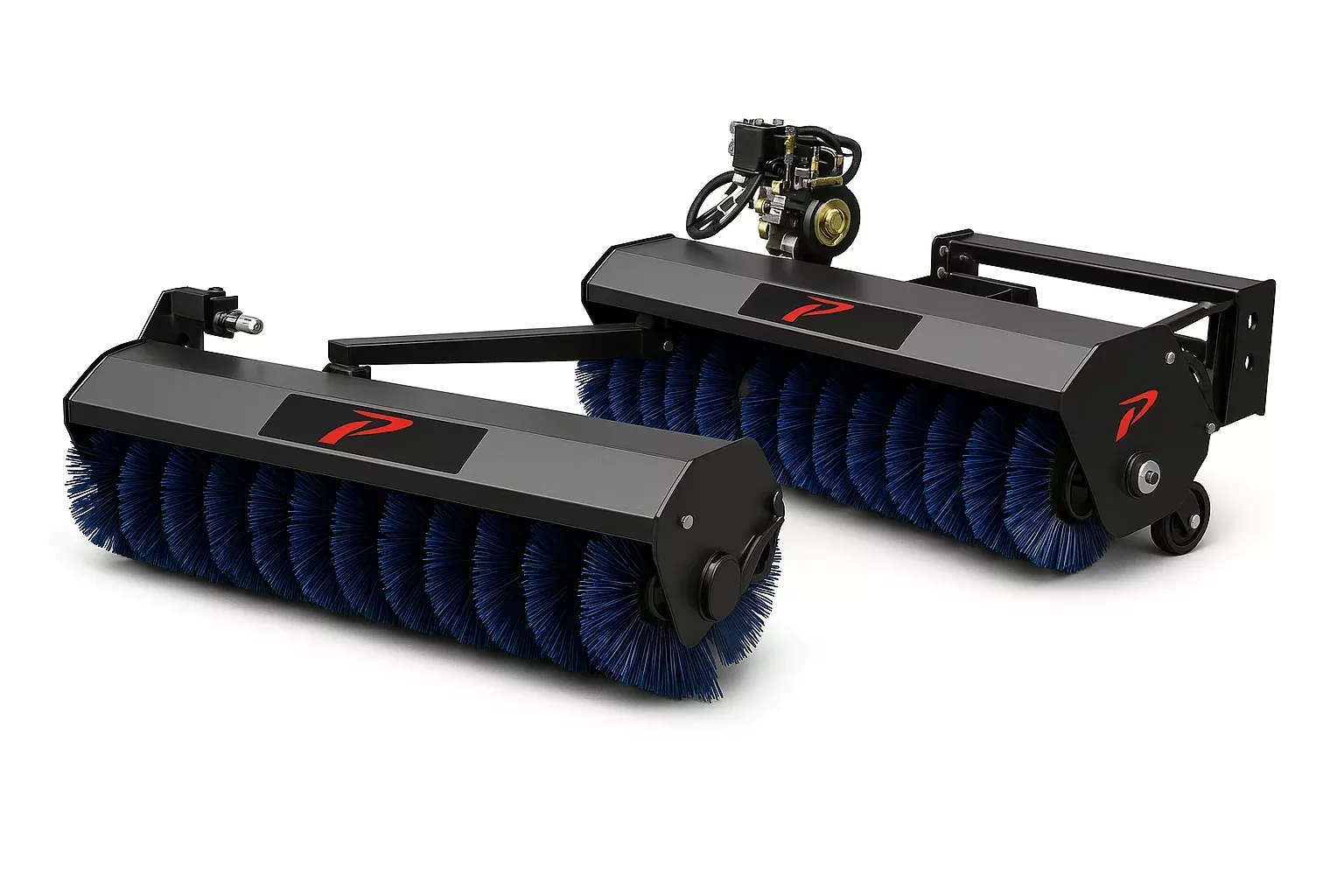 MK Martin | Rotary Broom | Model MKCS1960H-MINI | 60″ Working Width | Hydraulic Flow 8-12 GPM | For Mini Skid Steers