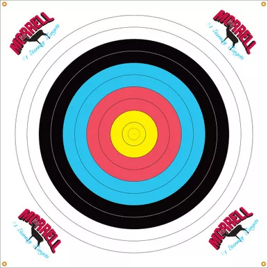 Morrell 184 Polypropylene Target Face, 80 cm, Multicolor