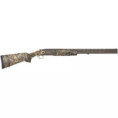 Mossberg 75488 Silver Reserve Eventide Waterfowl Over/Under 12 Gauge 3.50" 2rd 28", Bronze Barrel/Rec, Mossy Oak Vintage Shadowgrass Furniture, Fiber Optic Sight, 5 Field Set Chokes