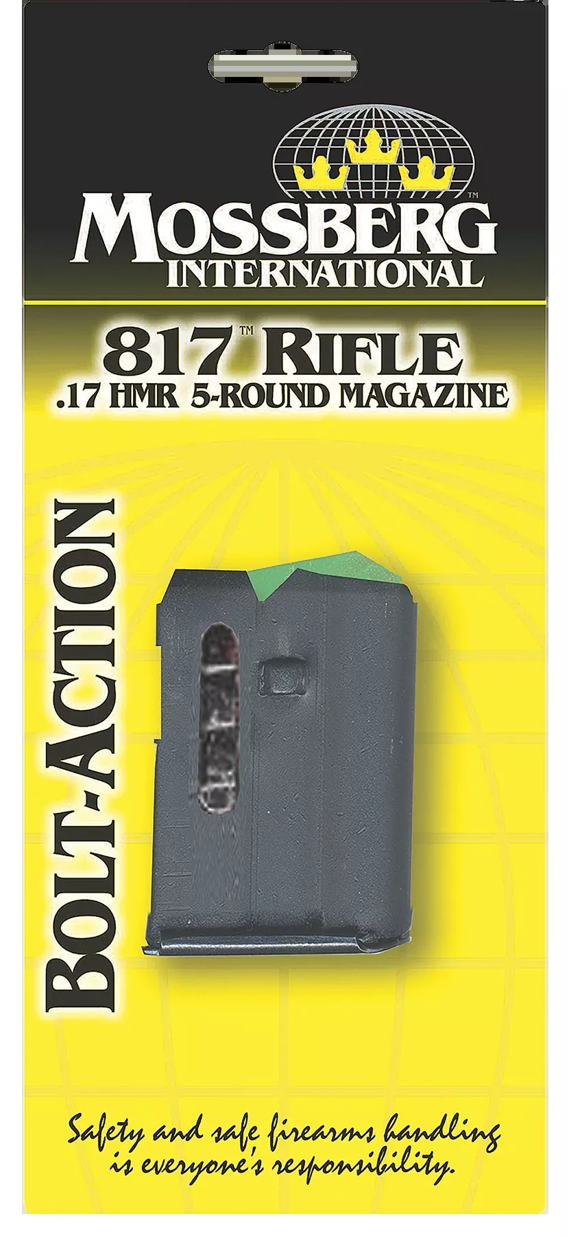 Mossberg Magazine 817 .17hmr – 5rd Blued Steel