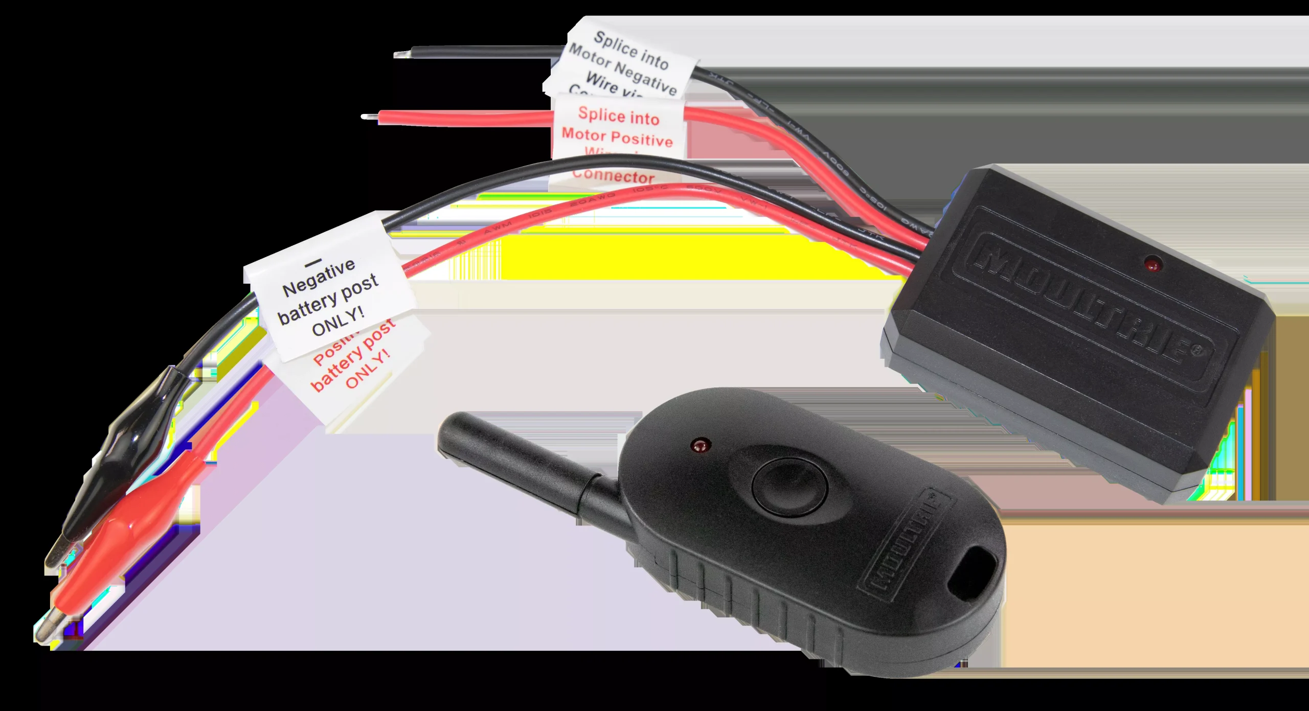 Moultrie MFHP53863 Remote Feeder ActivatorCompatible With Moultrie Fish Feeders & Most Any Feeder Style or Brand Black
