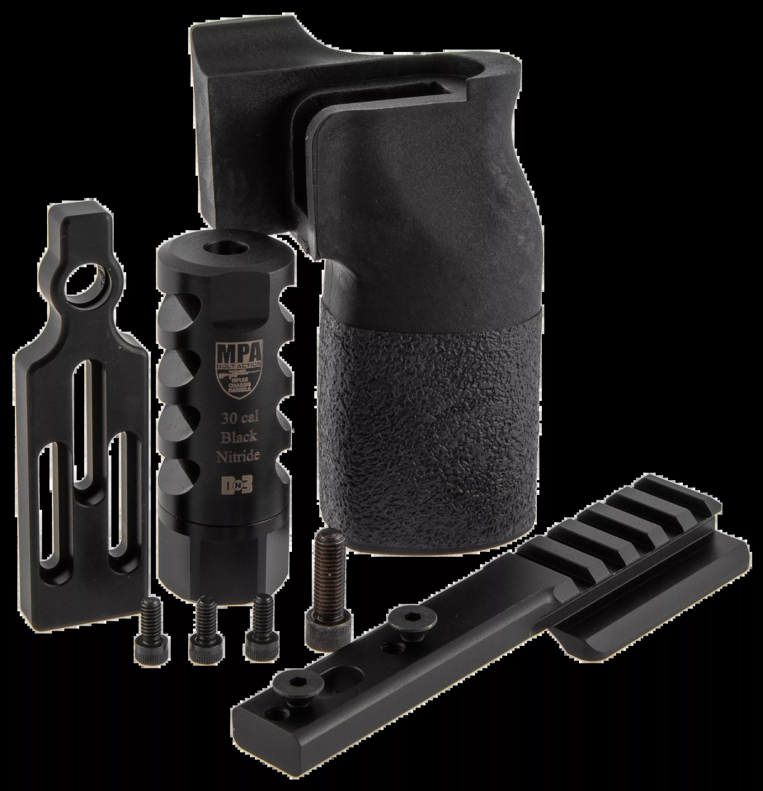 Mpa Scope Mount Ba 1-pc 35mm - 1.125" 0 Moa Black