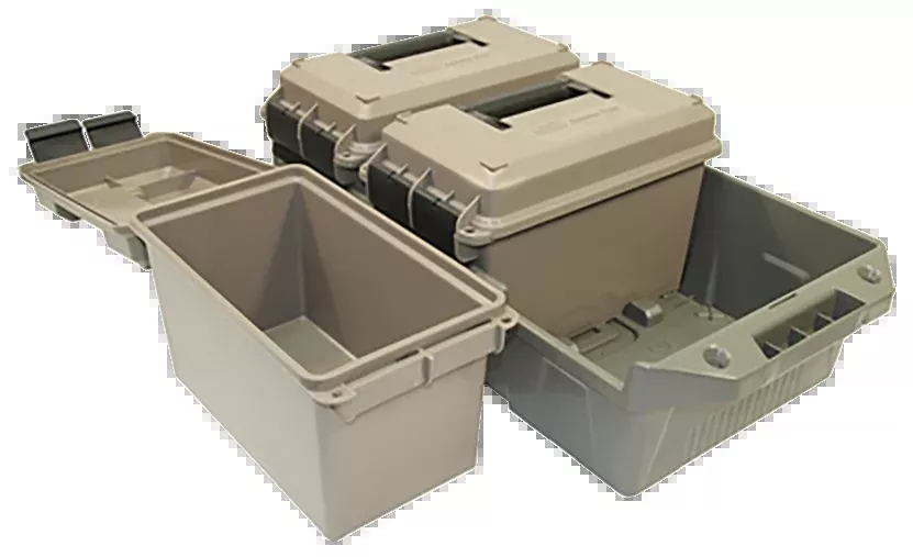 Mtm Ac3c, Mtm Ac3c 3-can Ammo Crate 50 CalDe/grn