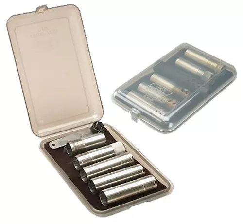 MTM Case-Gard Choke Tube Case 6 Chokes Polypropylene Clear Smoke