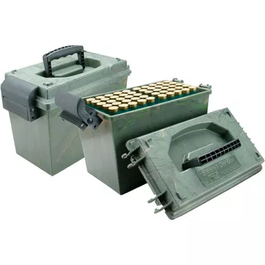 MTM SD-100-20-09 Shotshell Dry Box, 20 Gauge, Camo, 100 Round