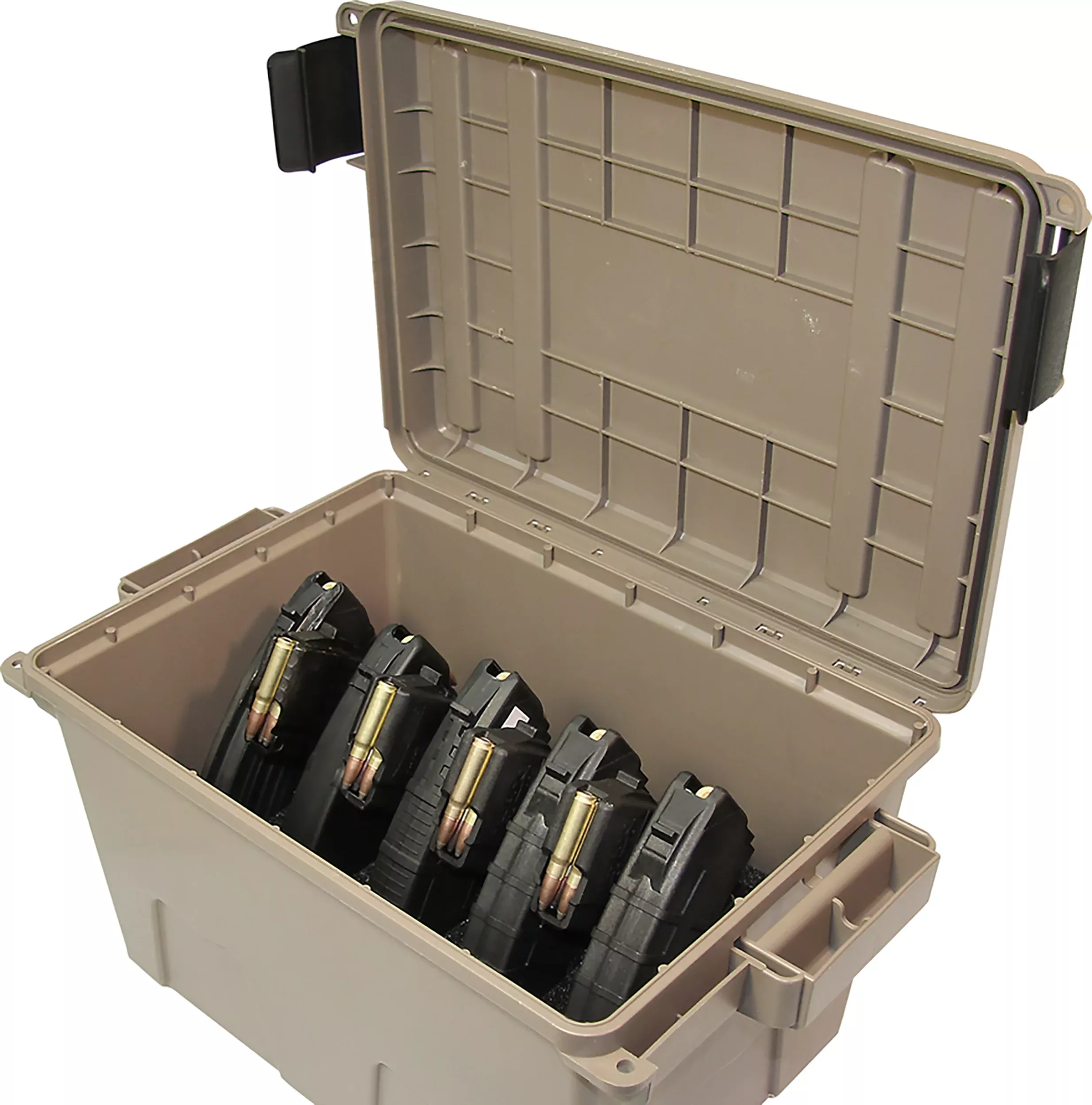 Mtm Tactical Magazine Can - Dark Earth Holds 9 Ak-47 Mags