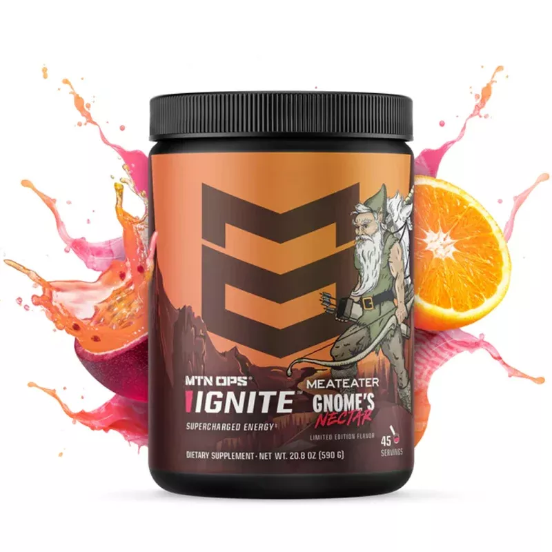 MTN Ops Ignite Gnome’s Nectar MEATEATER (45 Scoops)