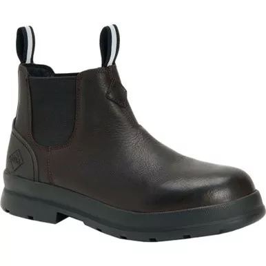 MUCK BOOT COMPANY Men's Chore Farm Leather Chelsea Wide Boots (CCLP)