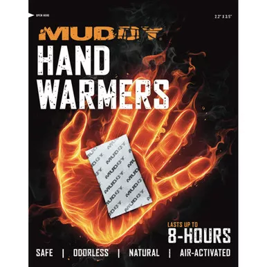 Muddy Outdoors MUD-DHW-3PK Hand Warmer, White, 3 Pack