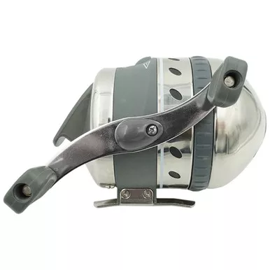 Muzzy 1097 XD Bowfishing Reel, 150 lbs Line, Silver
