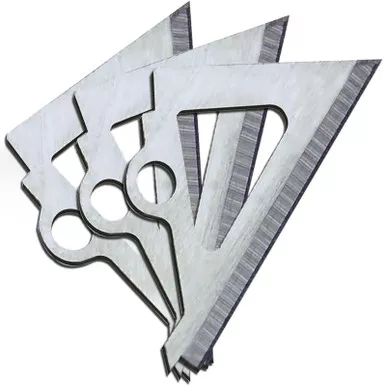 Muzzy Replacement Blades for 3 Blade Broadhead 100 Gr 1.19" CD 18 Pk 320