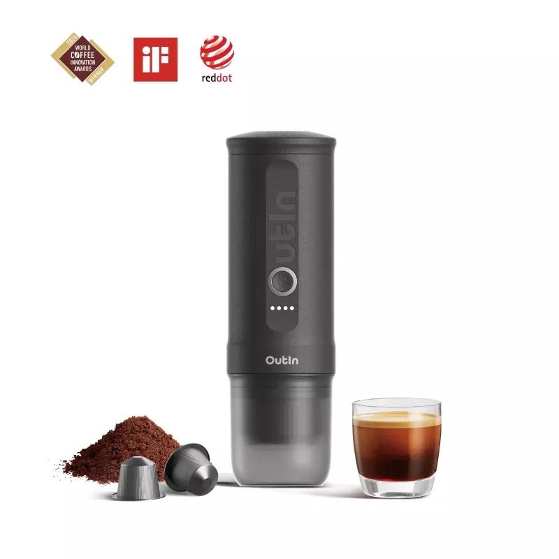 Nano Portable Espresso Machine (Space Grey)