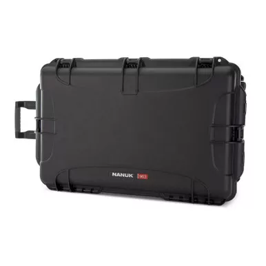 Nanuk 963S-010BK-0A0 963 Wheeled Waterproof Hard Case with Foam, Black