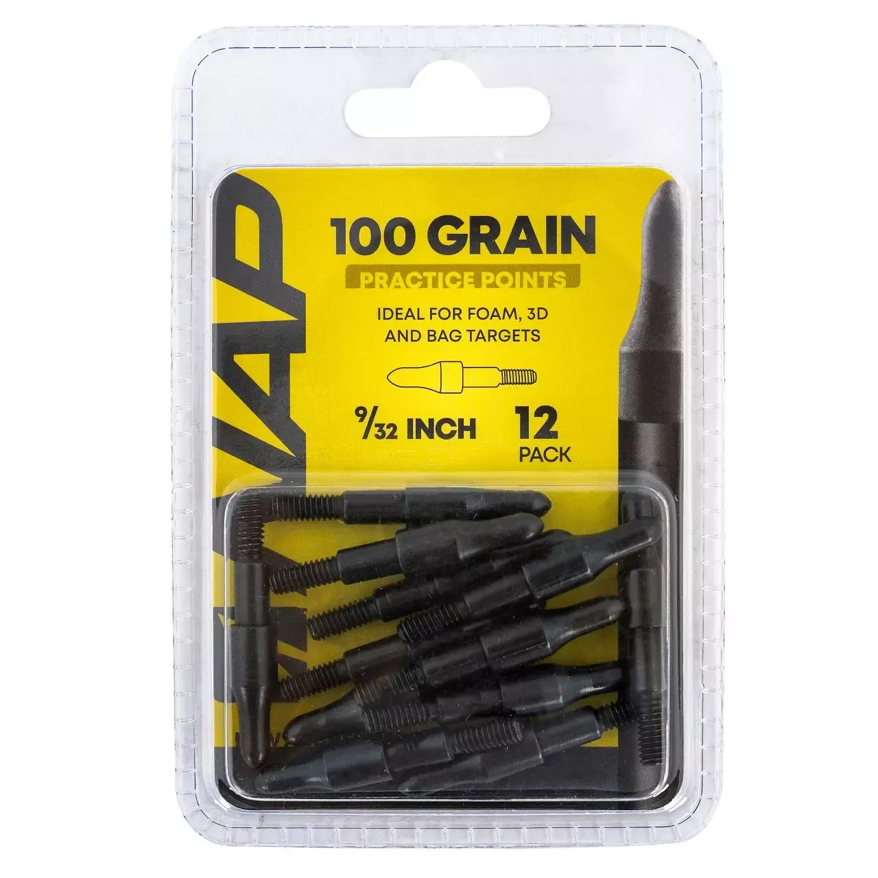 NAP 3D Practice Points Field Tips Fixed 100 gr – 12/Pack