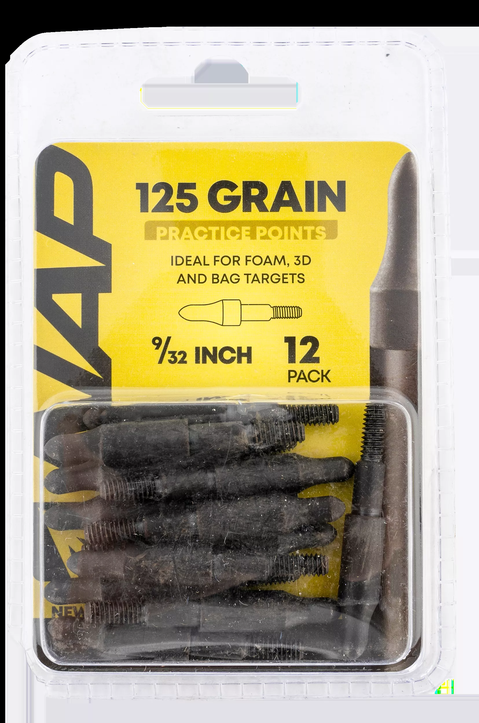 NAP 3D Practice Points Field Tips Fixed 125 gr – 12/Pack