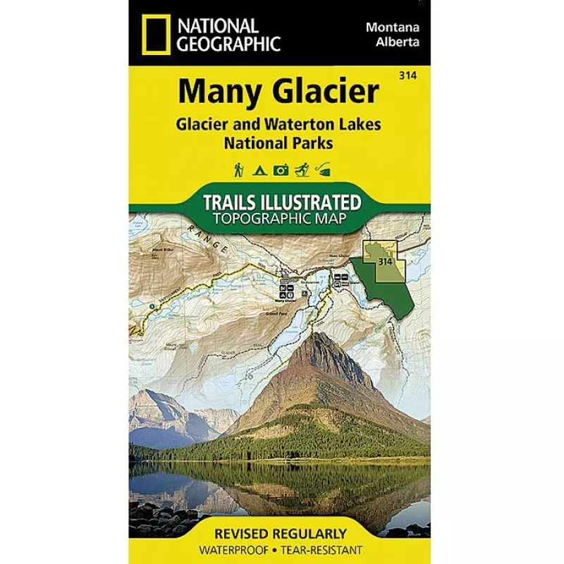 National Geographic Many Glacier Glacier NP #314 – Explore Glacier National Park