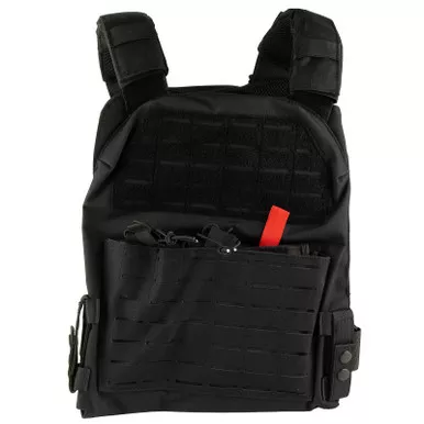 NcStar CVLCPC Laser Cut Plate Carrier w/ MOLLE Slots & Kangaroo Pouch
