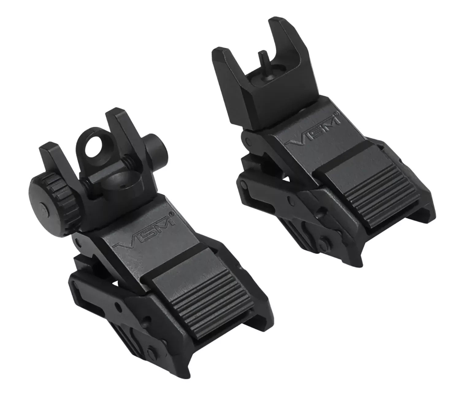 NcStar Pro Sight Set Flip Up Black for AR-Platform