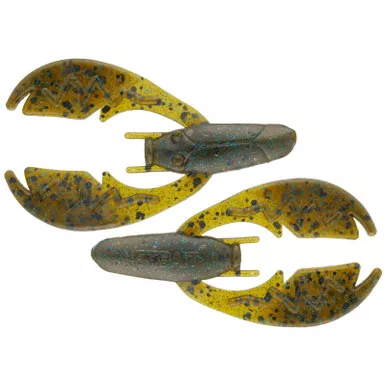 NetBait Paca Chunk 3" 6Pk Green Pumpkin Blue