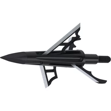 New Archery Products NAP-60-DK100 DK4 Broadheads, 100 Grain, Black, 3 Pack