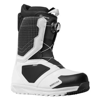 NIDECKER Men's Cascade Black/White Snowboard Boots (N.26.BTM.CSC.WH)