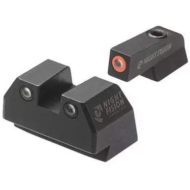 NIGHT FISION Orange Front Ring/Black Rear Rings Night Sight Set for SAR B6 (SAR-302-003-OGZG)