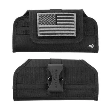 Nite Ize Clip Case Universal Phone Holster XL USA Patch