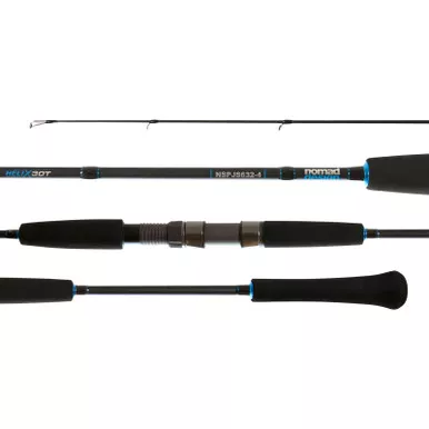 NOMAD DESIGN Slow Pitch Jig 6ft3in PE 2-4 lb Spinning Rod (NSPJS632-4)