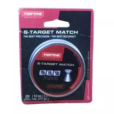 Norma Target Match .177 Caliber Flat Nose Air Gun Pellet 300