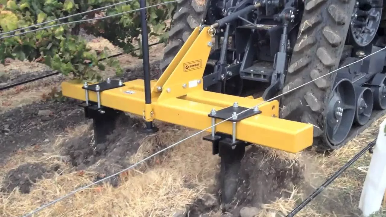 Northstar Attachments Tire Track Ripper Subsoiler | Model R2 Series | Beam Width 55″ to 72″ | Horsepower 45–80 HP | For Tractor