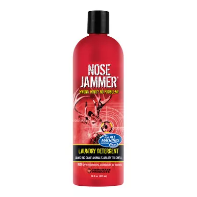 Nose Jammer 3021 Laundry Detergent, 16 Ounce, Red