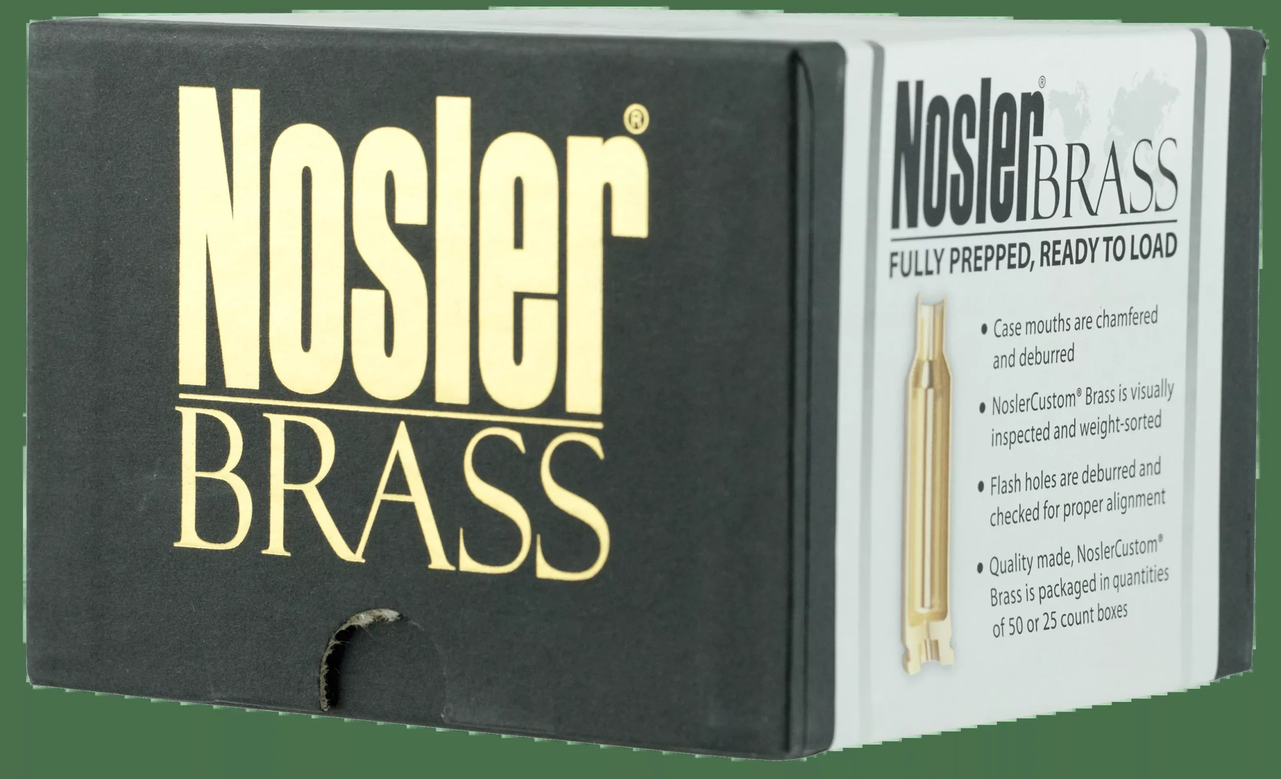 Nosler Custom Brass 22 Nosler 100 Pk.
